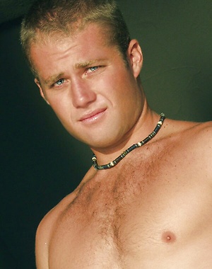 Hot surfer jacking off dick