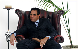 Hunky Marcello cums on his socks