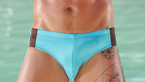 Kai Ford in speedos by Hot House Backroom image 5