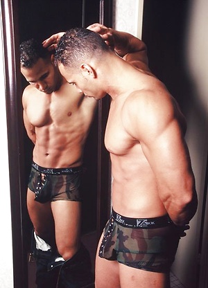 Sexy fitness model Victor Lucca