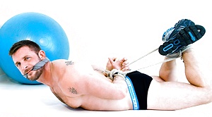 Hairy hunk Morgan Black by Bound Jocks image 4