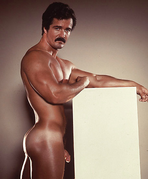 King Donovan posing naked