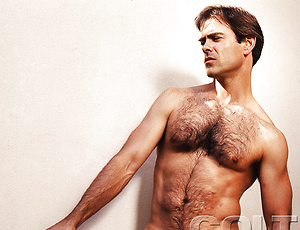 Hairy hunk Monte Crown