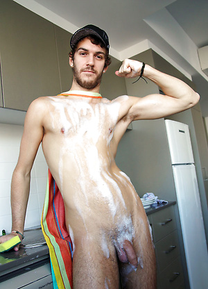 Aden Sandler jacking off and cuming