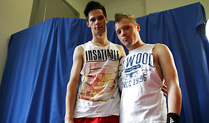 Hot Aussie boys Ryan and Simon's first hook