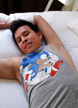 I met this really cute twink David Sans in Barcelona