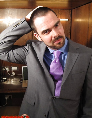Mature office worker Dolan Wolf