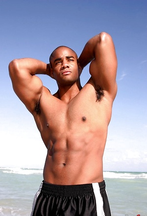 Ebony muscle stud Jason Taylor