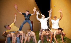 College boys fucking each other!