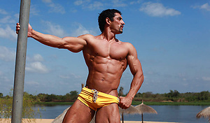 Greek Muscle God Dimitri Popolos