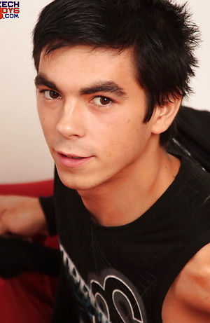 Black haired czech twink naked