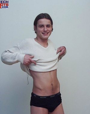 Young czech twink posing