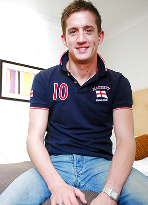 London lad Christopher Brooks pumps a big load