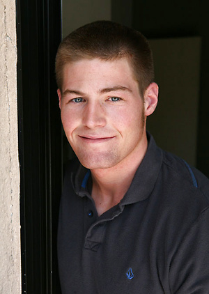 Cute frat jock posing by Frat Men image 1