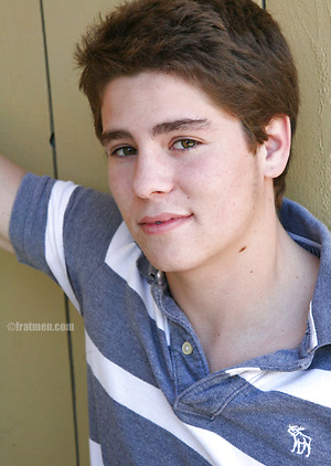 Cute twink Austin posing