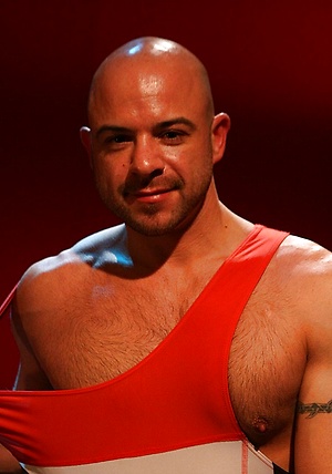 Ben Solo. Bald hunk jacking off