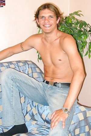 Euro guy stripping