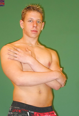 Young hot twink naked