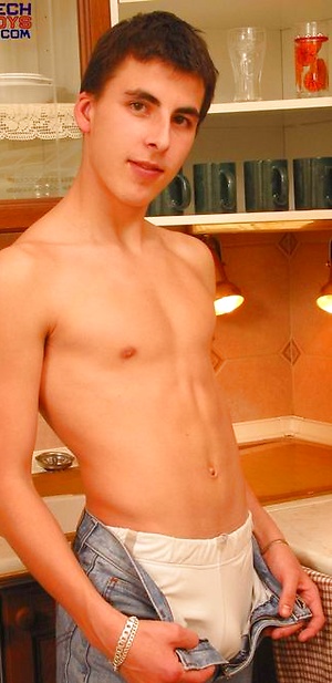 Smooth uncut twink