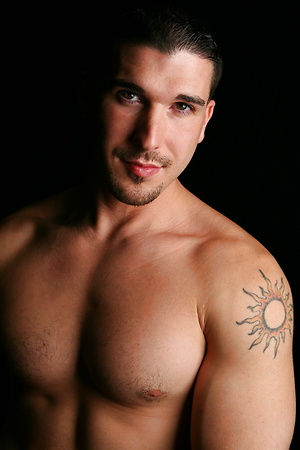 Sexy meaty boy Dante getting naked