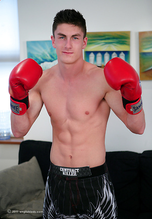 Boxing Ace Josh Peters - Naked and Hard Exclusive