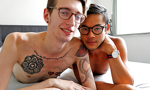 Matching up my sexy mates Caleb Knight with newcomer Alex Sanchez