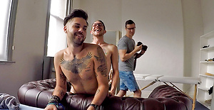 My sexy mates Jesse Carter and Damien Dyson in their first shoot together