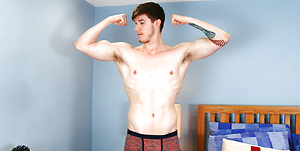Super Fit Young Swimmer Chris Shows off his Lean Body by English Lads image 8