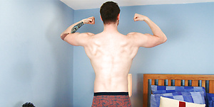 Super Fit Young Swimmer Chris Shows off his Lean Body by English Lads image 10