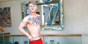 Young Straight & Very Fit Blond Lad Craig