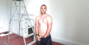 Straight English Muscular Builder