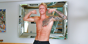 Straight Young Jake Returns to Show off his Ripped Body