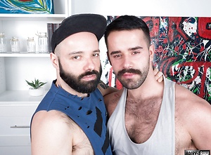 Teddy Torres and John Lock by Hairy and Raw image 4