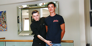 Young Slim Toned Lads Oscar & Tyler