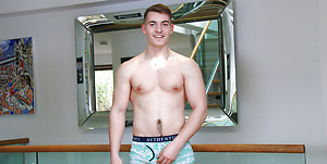 Young Straight & Hairy Hunk Lucas Wanks his Thick Uncut Cock & Shoots a Massive Load of Cum!