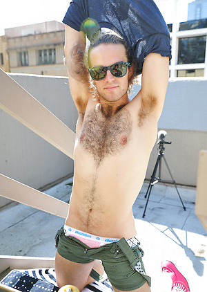 Naked out on the roof with Reece Anderson by Bentley Race image 4