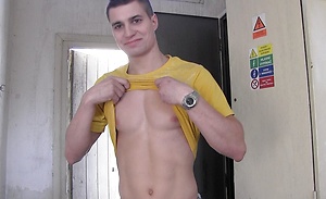 Czech hunter 32. Hot boy sucking cock outdoors..