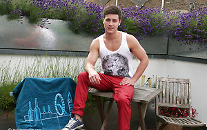 Straight Young Pup Joel Shaw - Still Growing his Uncut Cock is now Bigger & Thicker than Before!
