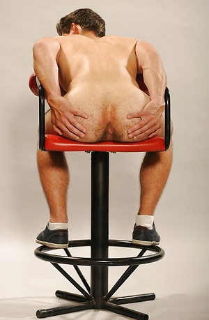 Jan Panik shows his ass