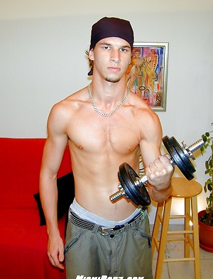 Hot straight Latin skateboarder Ray