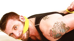 Morgan Black in jockstraps by Bound Jocks image 1