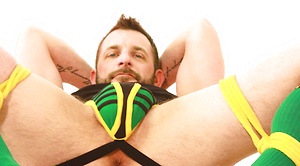 Morgan Black in jockstraps by Bound Jocks image 7