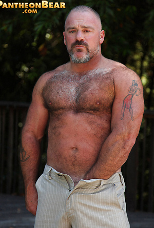 Bronson Gates shows his muscle hairy body by Pantheon Bear image 5