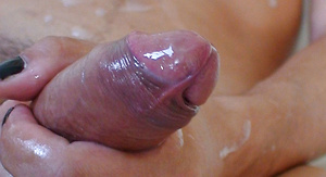 Blonde emo twink takes his fat pecker out to jerk himself off