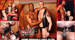Big big black cock drills gay ass