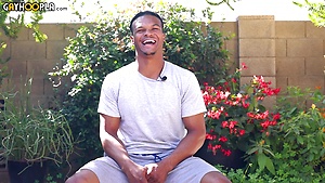 Cuckold Bull Justin Jones Barely Makes It In Time For His Interview!