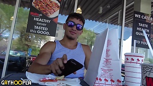 Fit Big Dick Ty Jason Jerks Off by Gayhoopla image 12