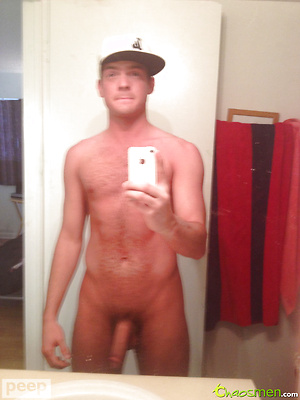 Brendan wanking off his dick