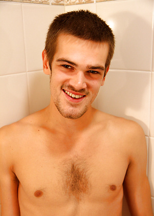 Grab a hot shower with Ethan Cooper by Bentley Race image 2