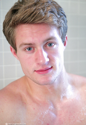 Lovely jock in the bathroom